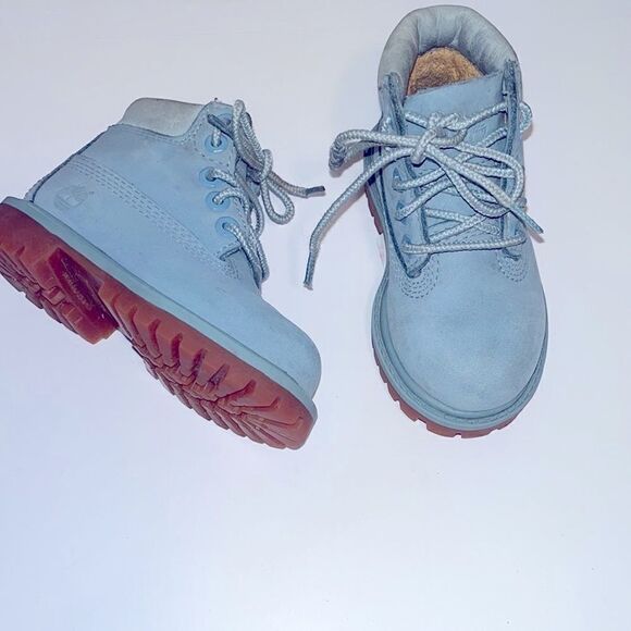 Timberland waterproof blue leather chukka boots - Picture 1 of 4